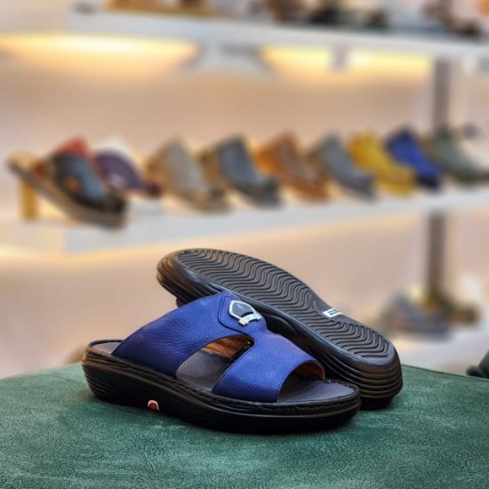 صورة حذاء تميمي جلد طبيعي مديل ت20